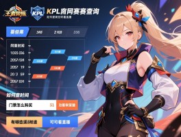 王者荣耀kpl官网赛程查询丨如何查对阵时间,门票怎么购买,有哪些渠道可看直播
