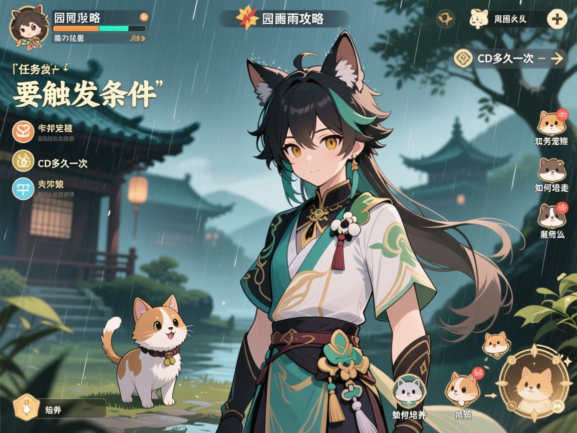 故园风雨攻略:触发条件有哪些,CD多久一次,任务流程怎么走,宠物如何培养 故园风雨攻略:触发条件有哪些,CD多久一次,任务流程怎么走,宠物如何培养