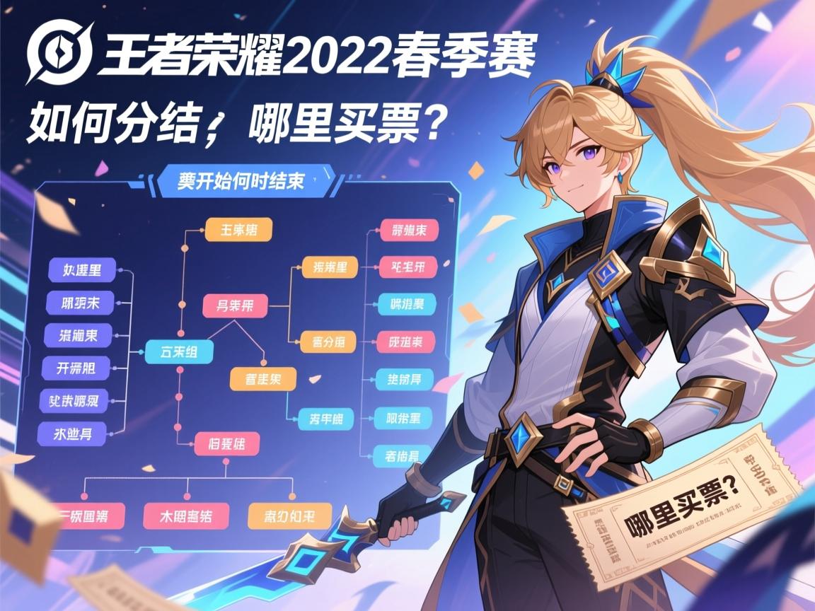 王者荣耀kpl2022春季赛程,何时开始何时结束,如何分组,哪里买票? 王者荣耀kpl2022春季赛程,何时开始何时结束,如何分组,哪里买票?