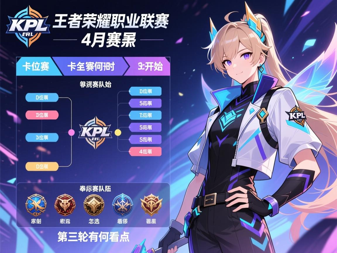 KPL王者荣耀职业联赛4月赛程,卡位赛何时开始,季后赛队伍怎么选,第三轮有何看点 KPL王者荣耀职业联赛4月赛程,卡位赛何时开始,季后赛队伍怎么选,第三轮有何看点