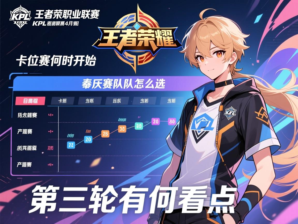 KPL王者荣耀职业联赛4月赛程,卡位赛何时开始,季后赛队伍怎么选,第三轮有何看点 KPL王者荣耀职业联赛4月赛程,卡位赛何时开始,季后赛队伍怎么选,第三轮有何看点