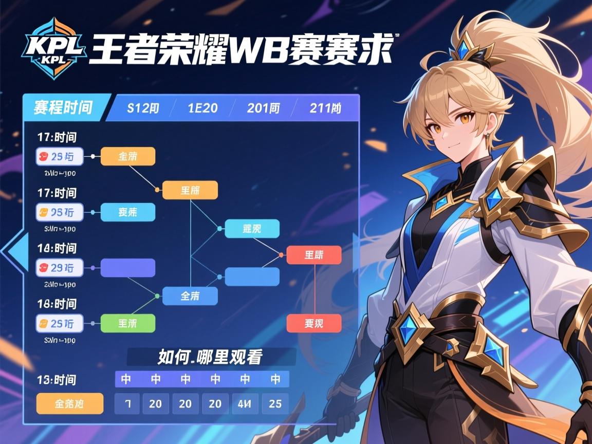 KPL王者荣耀WB赛程,赛程时间,比赛结果如何,哪里观看 KPL王者荣耀WB赛程,赛程时间,比赛结果如何,哪里观看