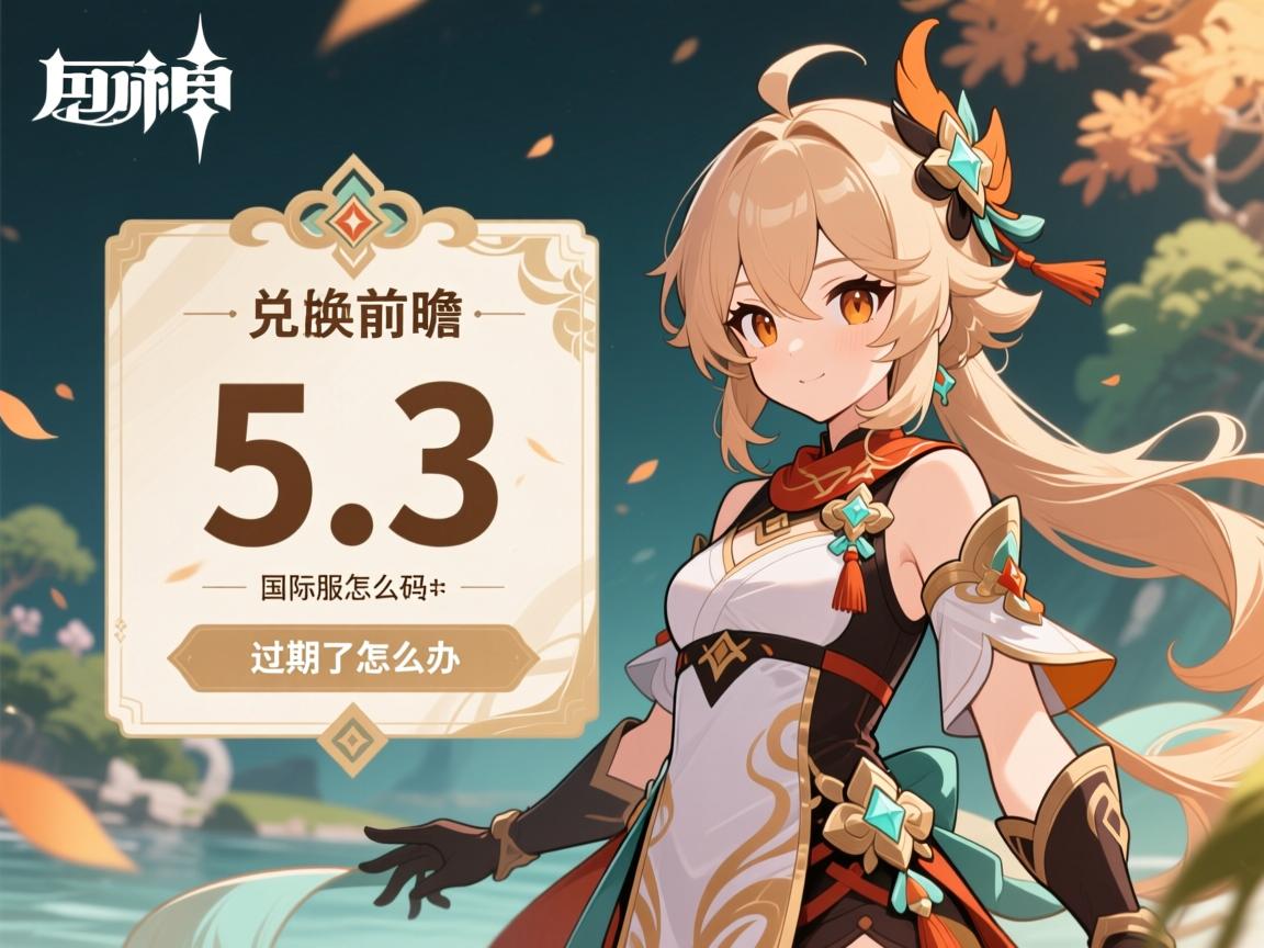 原神5.3版本前瞻兑换码,国际服怎么领,过期了怎么办 原神5.3版本前瞻兑换码,国际服怎么领,过期了怎么办