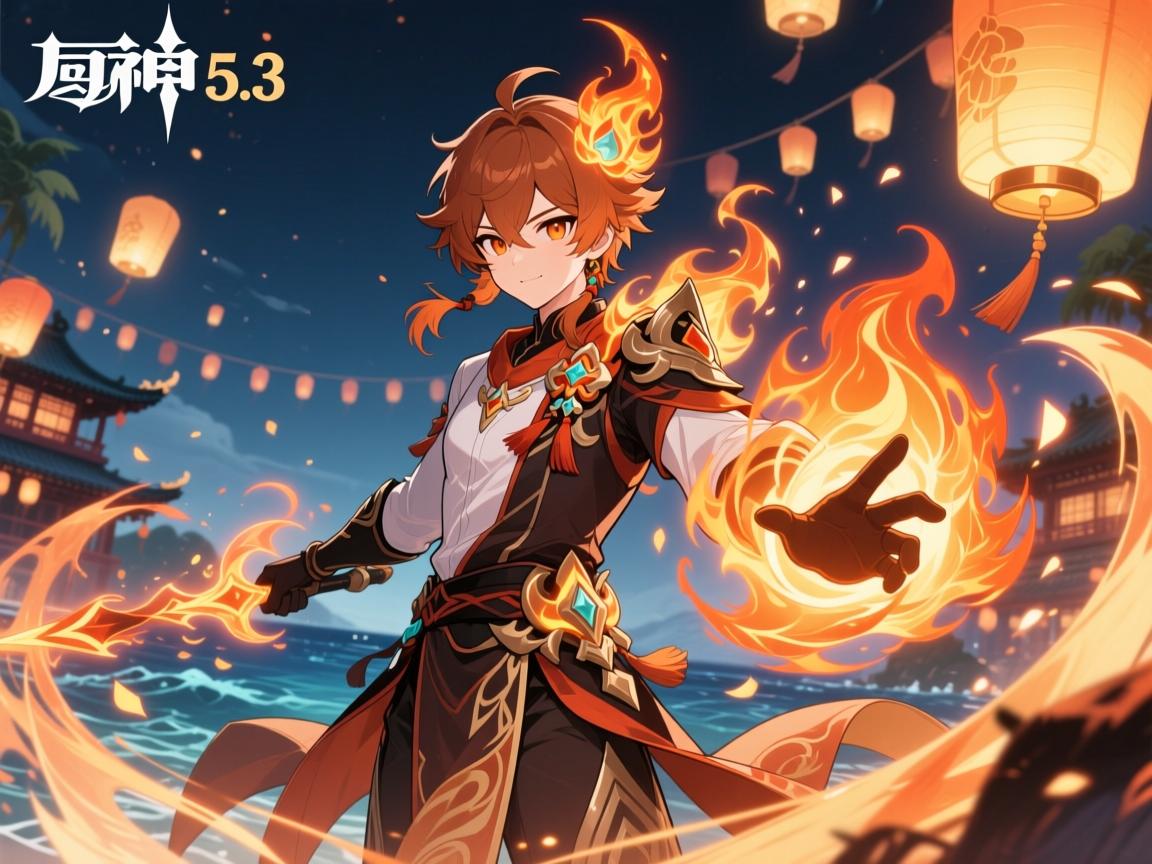原神5.3版本前瞻直播兑换码有效期多久,海灯节福利怎么领,火神技能强不强 原神5.3版本前瞻直播兑换码有效期多久,海灯节福利怎么领,火神技能强不强