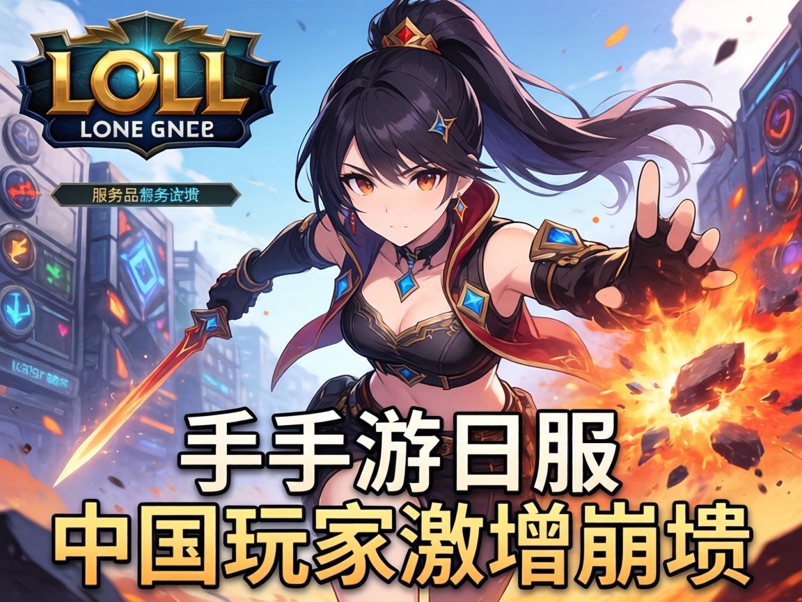 LOL手游日服中国玩家激增致服务器崩溃 LOL手游日服中国玩家激增致服务器崩溃