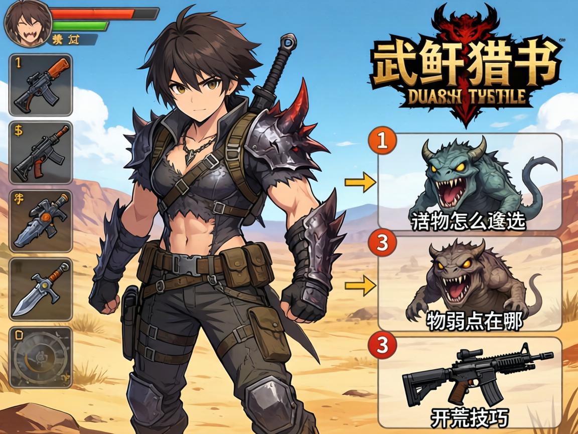 荒野怪物猎人攻略:武器怎么选,怪物弱点在哪,开荒技巧有哪些 荒野怪物猎人攻略:武器怎么选,怪物弱点在哪,开荒技巧有哪些