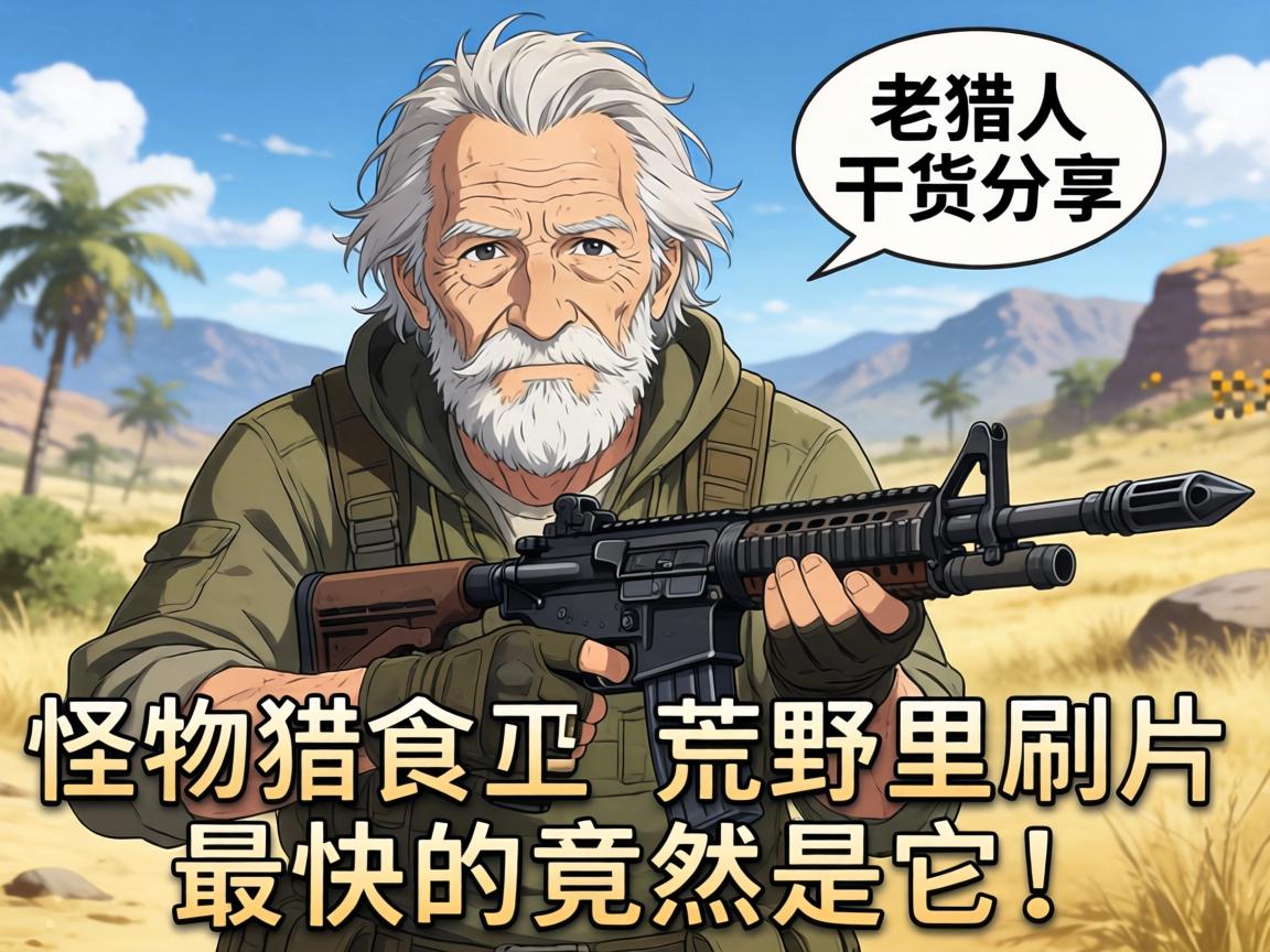 老猎人干货分享:怪物猎人荒野里刷片最快的武器竟然是它! 老猎人干货分享:怪物猎人荒野里刷片最快的武器竟然是它!