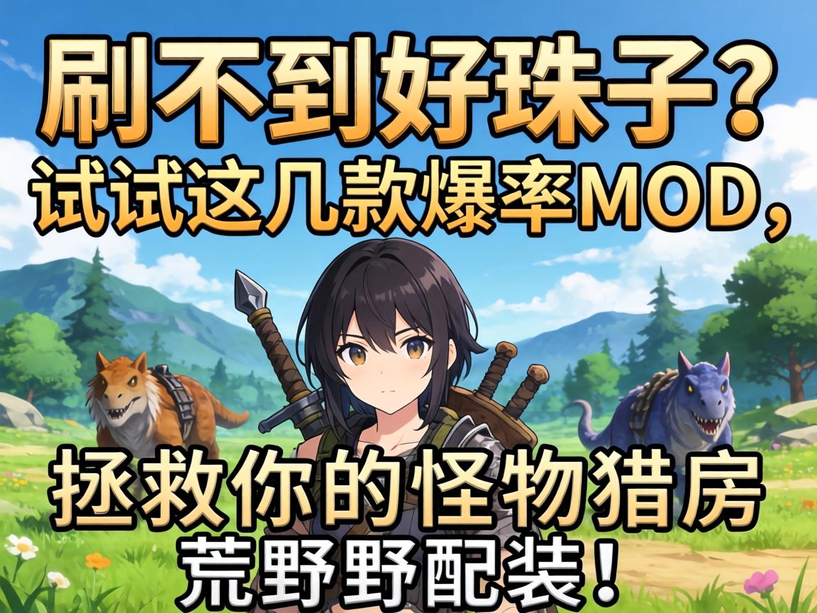 刷不到好珠子?试试这几款爆率MOD,拯救你的怪物猎人荒野配装! 刷不到好珠子?试试这几款爆率MOD,拯救你的怪物猎人荒野配装!