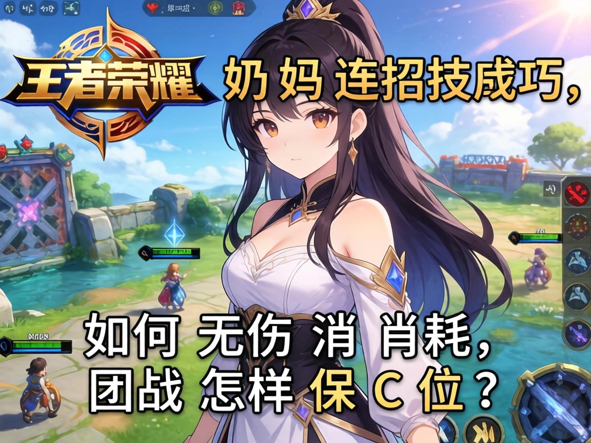 王者荣耀奶妈连招技巧,如何无伤消耗,团战怎样保C位? 王者荣耀奶妈连招技巧,如何无伤消耗,团战怎样保C位?