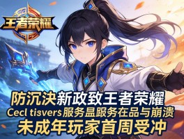 防沉迷新政致王者荣耀服务器崩溃未成年玩家首周受冲