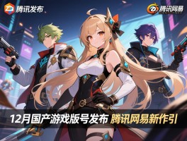 12月国产游戏版号发布 腾讯网易新作引