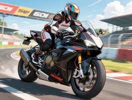 竞速摩托选购指南,性能提升方法,赛道驾驶技巧,如何选择第一辆