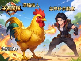 王者荣耀黄鸡连招技巧，如何漂移推人,怎样秒杀脆皮,连招顺序是什么