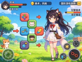 图形游戏怎么设计更吸引人？美术风格选哪种，引擎技术有啥用？