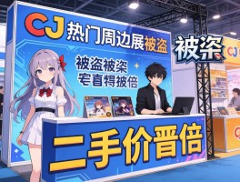 CJ热门周边展台被盗二手价翻倍