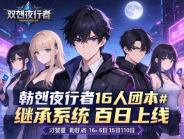 韩版夜行者16人团本+继承系统百日上线