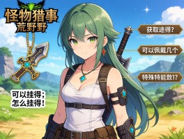 怪物猎人荒野武器挂饰怎么获得,获取途径有哪些,可以佩戴几个,特殊功能是什么