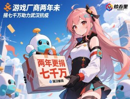 游戏厂商两年未更捐七千万助力武汉抗疫