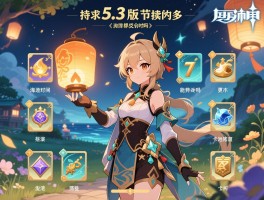原神5.3版本持续时间,海灯节活动能拿多少奖励,卡池安排合理吗