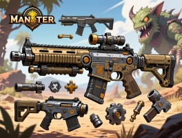 怪物猎人荒野机械武器怎么升级，武器零件搭配有什么讲究