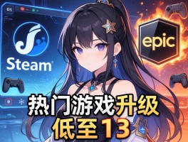 Steam与Epic价格战升级热门游戏低至13