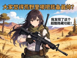 大家觉得荒野里哪把武器最帅？我发现了这个超酷的隐藏功能！