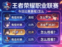 KPL王者荣耀职业联赛今日比赛赛程怎么安排，有哪些对决，怎么观看？