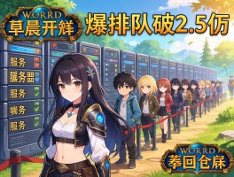魔兽怀旧服今晨开服 服务器爆满排队破2.5万