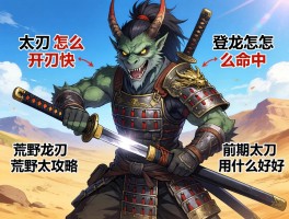 怪物猎人荒野太刀攻略,太刀怎么开刃快,登龙剑怎么命中,前期太刀用什么装备好