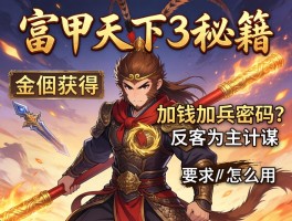 富甲天下3秘籍，金箍棒怎么获得,加钱加兵密码是什么,反客为主计谋怎么用