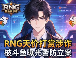 RNG天价打赏涉诈 被斗鱼曝光警方立案