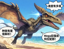 化石翼龙种族值解析：速度有多快，Mega后强在哪，如何配招？