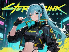 赛博朋克2077玩家整活待上线