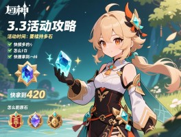 原神3.3活动攻略，活动时间持续多久，奖励有哪些，怎么快速拿到420原石