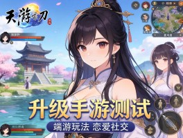 天刀手游测试画面升级+端游玩法+恋爱社交