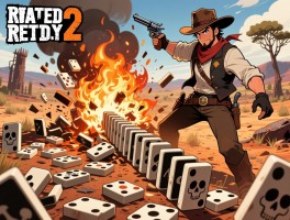 国际博主3万骨牌复刻荒野大镖客2推倒燃爆