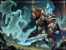 艾尔登法环怪物攻略，王室幽魂怎么打,熊薪王怎么应对,结晶飞刀有什么用