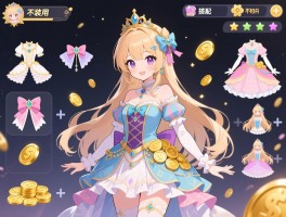 换装公主金币不够用,服饰怎么合成,搭配评分怎么提高