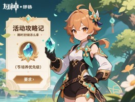 原神活动攻略记,限时活动奖励怎么拿,萌新如何轻松拿原石,角色培养优先级