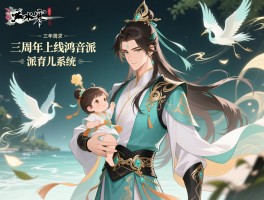 逆水寒三周年上线鸿音流派育儿系统