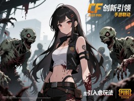 CF创新引领 PUBG手游联动生化危机引入丧尸玩法