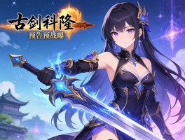 古剑科隆预告曝新战器与神秘女角色