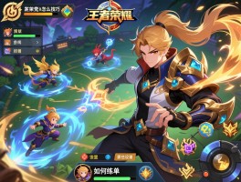 王者荣耀手残党连招技巧,怎么设置,如何练习,哪些英雄简单