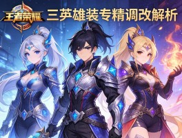 王者荣耀新赛季三位英雄装备专精改动解析