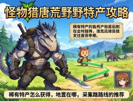 怪物猎人荒野特产攻略,稀有特产怎么获得,位置在哪,采集路线推荐