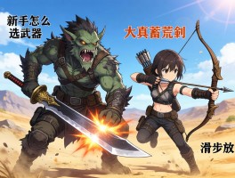 怪物猎人荒野武器招式,新手怎么选武器,大剑真蓄力斩怎么放,弓箭滑步怎么操作