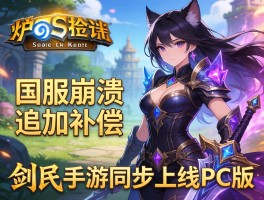 炉石国服崩溃追加补偿 剑灵手游同步上线PC版