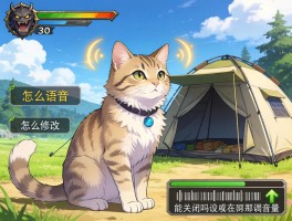 怪物猎人荒野艾露猫语音：怎么修改,设置方法,能关闭吗,帐篷在哪调音量