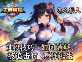 王者荣耀小乔连招技巧怎么秒人,如何消耗,被追击时怎样逃生