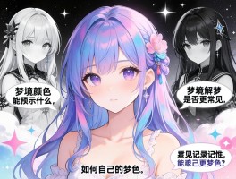 梦色解析丨梦境颜色能预示什么,黑白梦是否更常见,如何记录自己的梦色